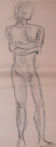 Nude in Charcoal #18