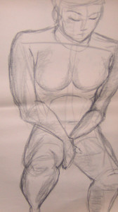 Nude in Charcoal #16