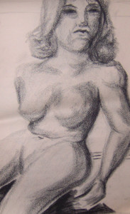 Nude in Charcoal #12