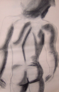 Nude in Charcoal #11