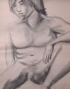 Nude in Charcoal #10