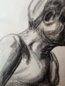 Nude in Charcoal #23