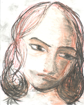 Self portrait in Pastel