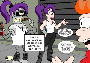 Bender commits ID Theft