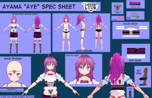 Ayama “Aye” Character Design